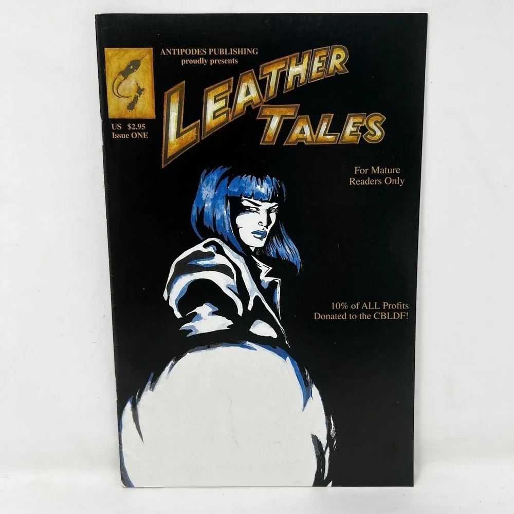 Leather Tales #1 (November 2000)‎ Antipodes Comic | Steve Malley - w/Bag+Board